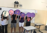 Grade 9 Create their Mitosis Model (3)